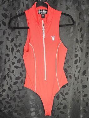 Playboy Bunny Baywatch Inspired Bodysuit / Jumper Large